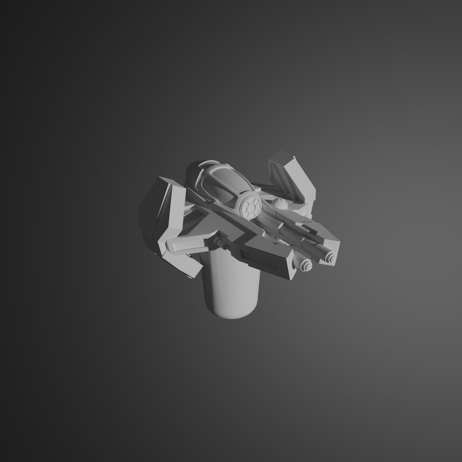 Republic Space knight starfighter